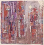 Vendredi Saint» by Maria Helena Vieira da Silva, 1962, Gouache sur papier, sold Nov 2013
