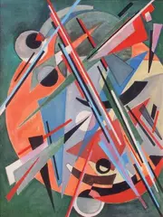 Composition, 1924-63 by Nadia Khodassevitch Leger, Aquarelle gouachée, sold Oct 2013