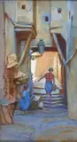 La ruelle by Roger Fry, 1927, Aquarelle, sold Jun 2013