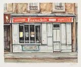 Rue de Paris by Takanori Oguiss, Lithographie en couleur, sold May 2013