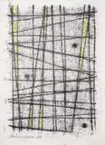 Composition by Jean Leppien, 1955, Monotype et gouache, sold Apr 2013