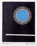 Sans titre by Jean Leppien, Sérigraphie et gouache, sold Apr 2013