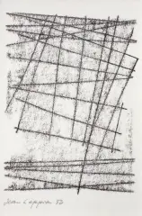 Composition by Jean Leppien, 1956, Monotype signé et daté «56», sold Apr 2013