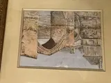Pont sur une rivière by Henri Mouren, Aquarelle signée en bas à droite, sold Apr 2021