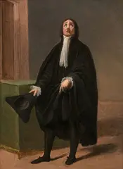 L'acteur Monrose dans le rôle de Tartuffe by Robert Lefèvre, Toile, sold Feb 2021