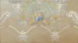 Projet de décor pour le pavillon des manufactures nationales à l'Exposition de 1900 by Georges Pradelle, Pastel portant un cachet en bas vers la droite, sold Dec 2020