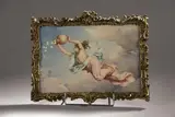 Allégorie de la Nuit by François Emile Ehrmann, Aquarelle sur papier marouflé sur carton, sold Dec 2020
