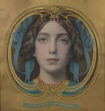 Portrait de Jacqueline Welden Hawkins, fille de l'artiste by Louis Welden Hawkins, 1907, Technique mixte (crayons de couleurs et gouache), sold Dec 2020