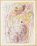 Nu le bras levé by Aurel Cojan, 1993, Pastel, sold May 2023