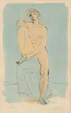 Etude de nu assis by Arno Brecker, Lithographie, sold Jun 2021