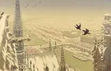 Du haut des tours de Notre Dame by Henri Rivière, Lithographie en couleurs, sold Jun 2021