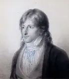 Portrait du peintre Gérard by Jean-Baptiste Isabey, Crayon noir et estompe Dim, sold Dec 2015