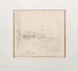 Espace lumière by Jules Lismonde, 1988, Crayon sur papier japon, sold Jun 2015