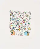 Looking : Eye Contact by Niki de Saint Phalle, 1999, Eau-forte et aquatinte, rehaussée à la main, sold Dec 2023