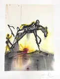 Le Cheval de Labeur by Salvador Dalí, Lithographie E, sold Nov 2023