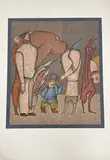 Sans titre by Mihail Chemiakin, Lithographie signée en bas à droite Ed, sold Nov 2023
