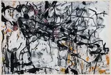 Sans titre by Jean Paul Riopelle, 1964, mixed media on paper, sold Jul 2020