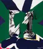 Canadian Confederate by Henry Saxe, 1964, oil on canvas, sold Nov 2020