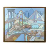 Seven Bridges by Nicholas Burton Bragg, Oil on canvas, sold Feb 2024