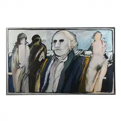 George by Dean Aydelott, Oil on canvas, sold Feb 2024