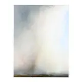 3rd Light by Larry Gray, Oil and pigment powder on canvas, sold Feb 2024