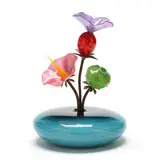 Flower Arrangement Sculpture by Kliszewski Glass, Contemporary, sold Feb 2024