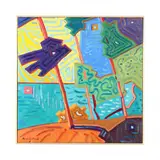 Untitled by David A. Williams, Oil on canvas, sold Feb 2024