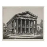 The Old Court House, Salisbury, North Carolina by Louis Orr, Etching, sold Jan 2024
