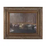 Winter Meditation by John Sills, Oil on canvas, sold Jan 2024