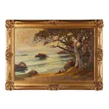 Near Monterey by J.H. Reddan Jr., Oil on canvas (lined) signed at lower left, sold Jan 2024