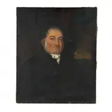 Portrait of a Man by E. Butler, Oil on canvas, sold Dec 2023