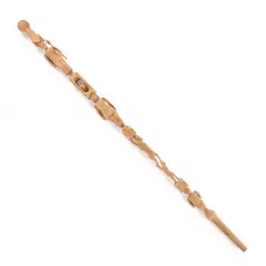 Devil Cane by Steve Armstrong, Carved wood, sold Nov 2023
