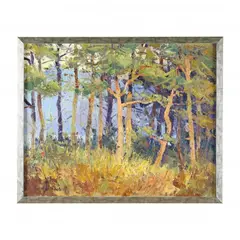 Whistling Pine by David A. Williams, Oil on canvas, sold Nov 2023