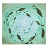 Vicious Circle by Dora Jones Carr, Watercolor on paper, sold Nov 2023