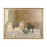 Still Life by Martin Mugar, Oil on canvas, sold Nov 2023