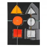 Orange Circle # 1 by Abie Harris, Acrylic on canvas, sold Nov 2023