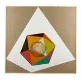 Pyramidal Jewel II by John Hiigli, Transparent oil on canvas, sold Nov 2023