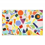 Mural Size Colorful Abstract Painting by Sam Ezell, Oil on canvas, sold Oct 2023