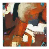 Living Large by Mark Bettis, Oil and cold wax on panel, sold Oct 2023