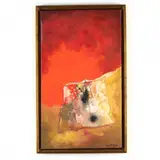 Untitled by Nora Philips, Mixed media canvas, sold Oct 2023