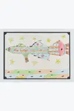 B52, US Air Force, USA by André Robillard, Feutre noir et pastels gras de couleur sur papier, sold Feb 2025