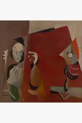 Sans titre by Victor Brauner, circa 1930, Huile sur toile, sold Mar 2025