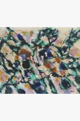 Sans titre by Jean Le Moal, 1959, Huile sur toile, sold Mar 2025