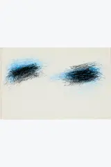 Walking drawing 9.30.10 15:00 / 10.20.10 00:30) by William Anastasi, 2010, Encre sur papier, sold Jun 2025