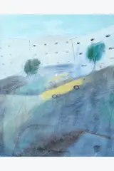 Taxi by Yu Nishimura, 2020, Huile sur toile, sold Jun 2025
