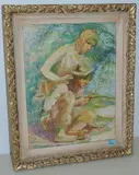Der kleine Fischer, 1939 by Alexander Leo Soldenhoff, oil on board, offered Sep 2016