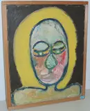 Nonne, 1978 by Walter Arnold Steffen, oil, offered Sep 2016