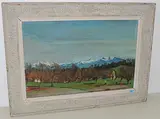 Horgenberg", 1942 by Fritz Zbinden, oil on canvas, sold Sep 2016