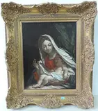Maria mit Kind by Bologna, 17.Jh., oil on canvas, offered Jun 2016