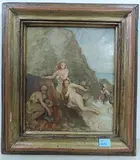 Badende, Studie by Frankreich, 2.Hälfte 19.Jh., oil on board, offered Jun 2016
